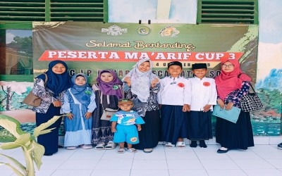 Peserta Didik MI Tarbiyatut Thullab Mengikuti Ma'arif Cup Ke III Kec. Soko Tahun 2025